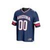 Arizona Wildcats GameDay Greats Unisex NIL Pick-A-Player Lightweight Collegiate Football Fashion Jersey - Navy - Side View