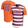 Clemson Tigers GameDay Greats Youth Collegiate Men's Soccer NIL Pick-A-Player Fashion Jersey - - Front View
