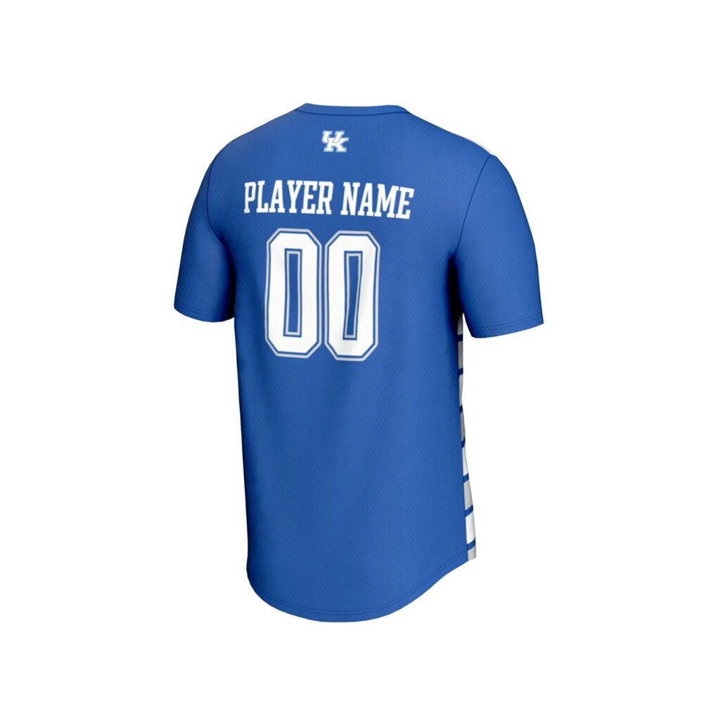 Kentucky Wildcats GameDay Greats Youth NIL Pick-A-Player Collegiate Women's Soccer Lightweight Fashion Jersey - Royal/White