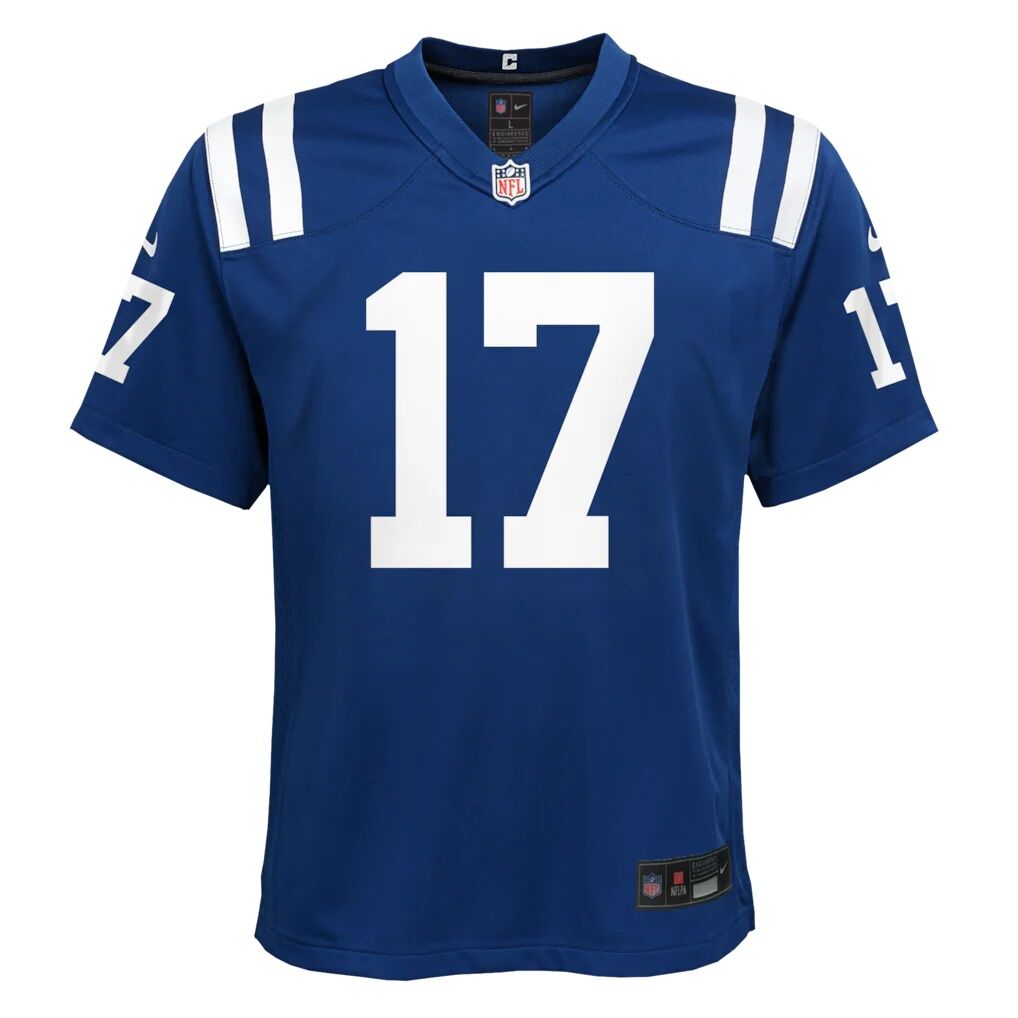 Daniel Jones Indianapolis Colts Nike Youth Alternate 2 Game Jersey - Royal