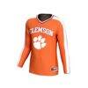 Clemson Tigers GameDay Greats Unisex NIL Pick-A-Player Lightweight Collegiate Volleyball Fashion Jersey - Orange - Side View