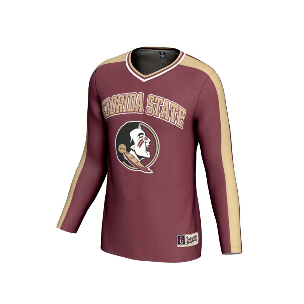 Florida State Seminoles GameDay Greats Unisex NIL Pick-A-Player Lightweight Collegiate Volleyball Fashion Jersey - Garnet