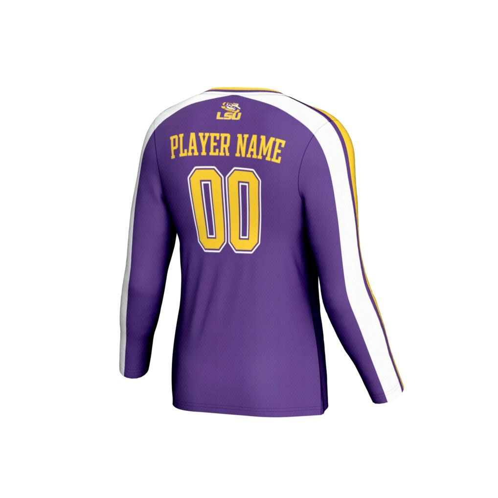 LSU Tigers GameDay Greats Unisex NIL Pick-A-Player Lightweight Collegiate Volleyball Fashion Jersey