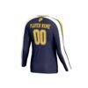 Cal Bears GameDay Greats Unisex NIL Pick-A-Player Lightweight Collegiate Volleyball Fashion Jersey - Navy - Detail View
