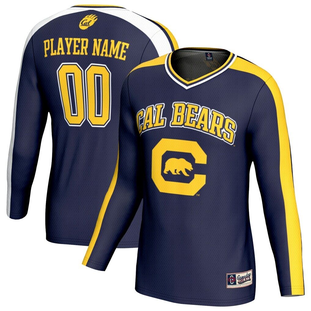 Cal Bears GameDay Greats Unisex NIL Pick-A-Player Lightweight Collegiate Volleyball Fashion Jersey