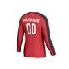 Louisville Cardinals GameDay Greats Unisex NIL Pick-A-Player Lightweight Collegiate Volleyball Fashion Jersey - Red - Detail View