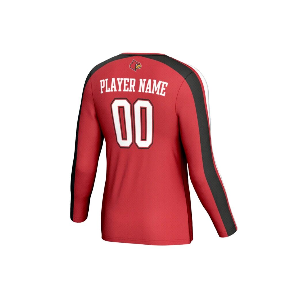 Louisville Cardinals GameDay Greats Unisex NIL Pick-A-Player Lightweight Collegiate Volleyball Fashion Jersey
