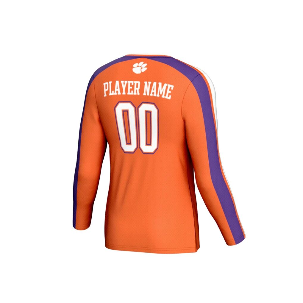 Clemson Tigers GameDay Greats Unisex NIL Pick-A-Player Lightweight Collegiate Volleyball Fashion Jersey