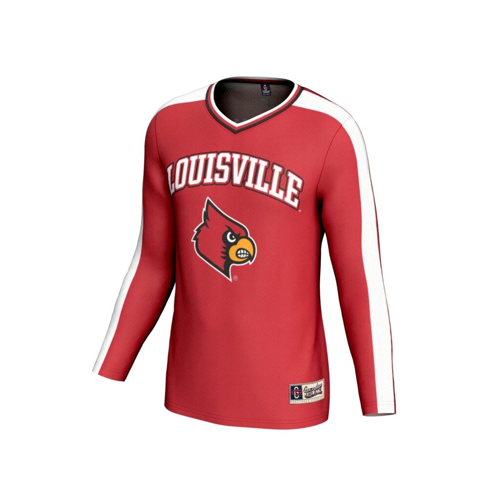Louisville Cardinals GameDay Greats Unisex NIL Pick-A-Player Lightweight Collegiate Volleyball Fashion Jersey
