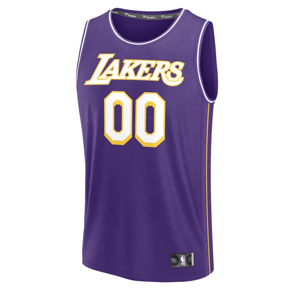 Los Angeles Lakers Fashion7 Fast Break Custom Jersey - Icon Edition