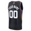 Phoenix Suns Fashion7 Fast Break Custom Jersey - Black - Detail View