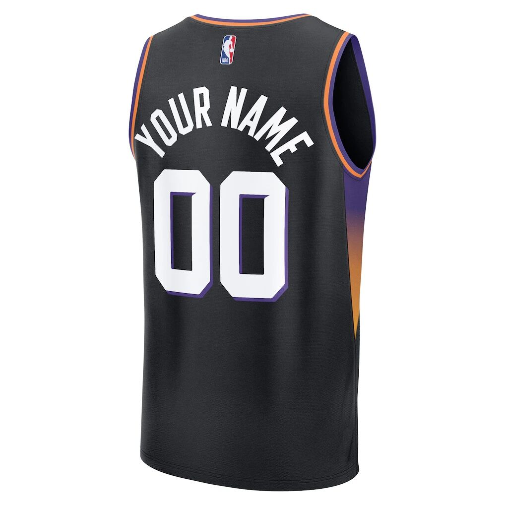 Phoenix Suns Fashion7 Youth Fast Break Custom Jersey - Statement Edition
