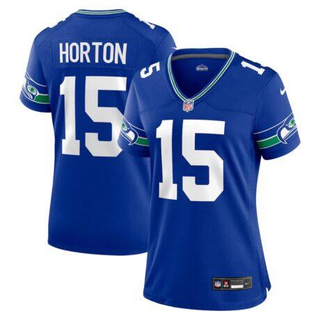 Tory Horton Seattle Seahawks Nike Women's Alternate Game Jersey - Royal - Front View