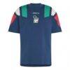 Italy National Team adidas EQT T-Shirt - Blue - Front View