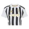 Juventus adidas Women's 2026/27 Home Replica Cropped Jersey - White - Alt1