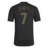 Son Heung-Min LAFC adidas Alternate Pre-Game T-Shirt - Black - Detail View