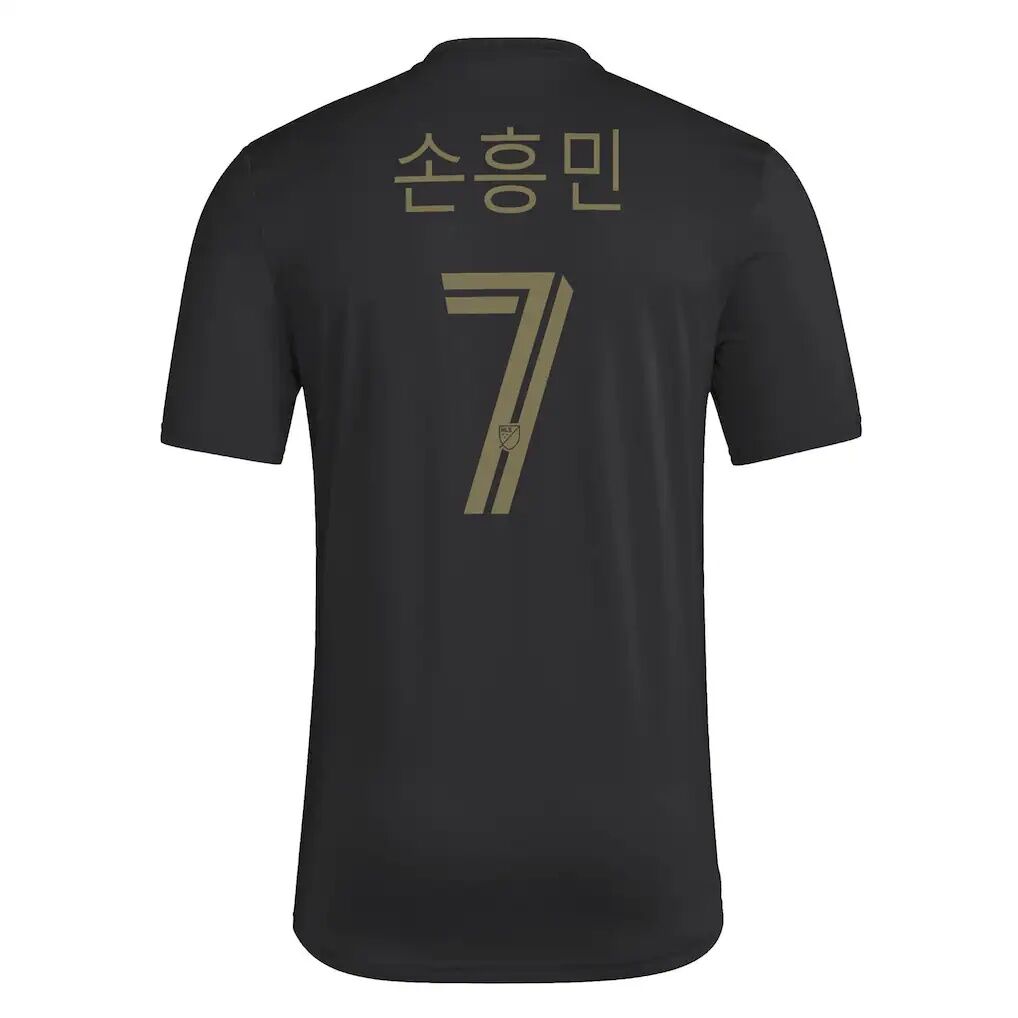 Son Heung-Min LAFC adidas Alternate Pre-Game T-Shirt