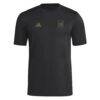 Son Heung-Min LAFC adidas Alternate Pre-Game T-Shirt - Black - Side View