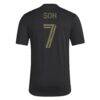 Son Heung-Min LAFC adidas Pre-Game T-Shirt - Black - Detail View
