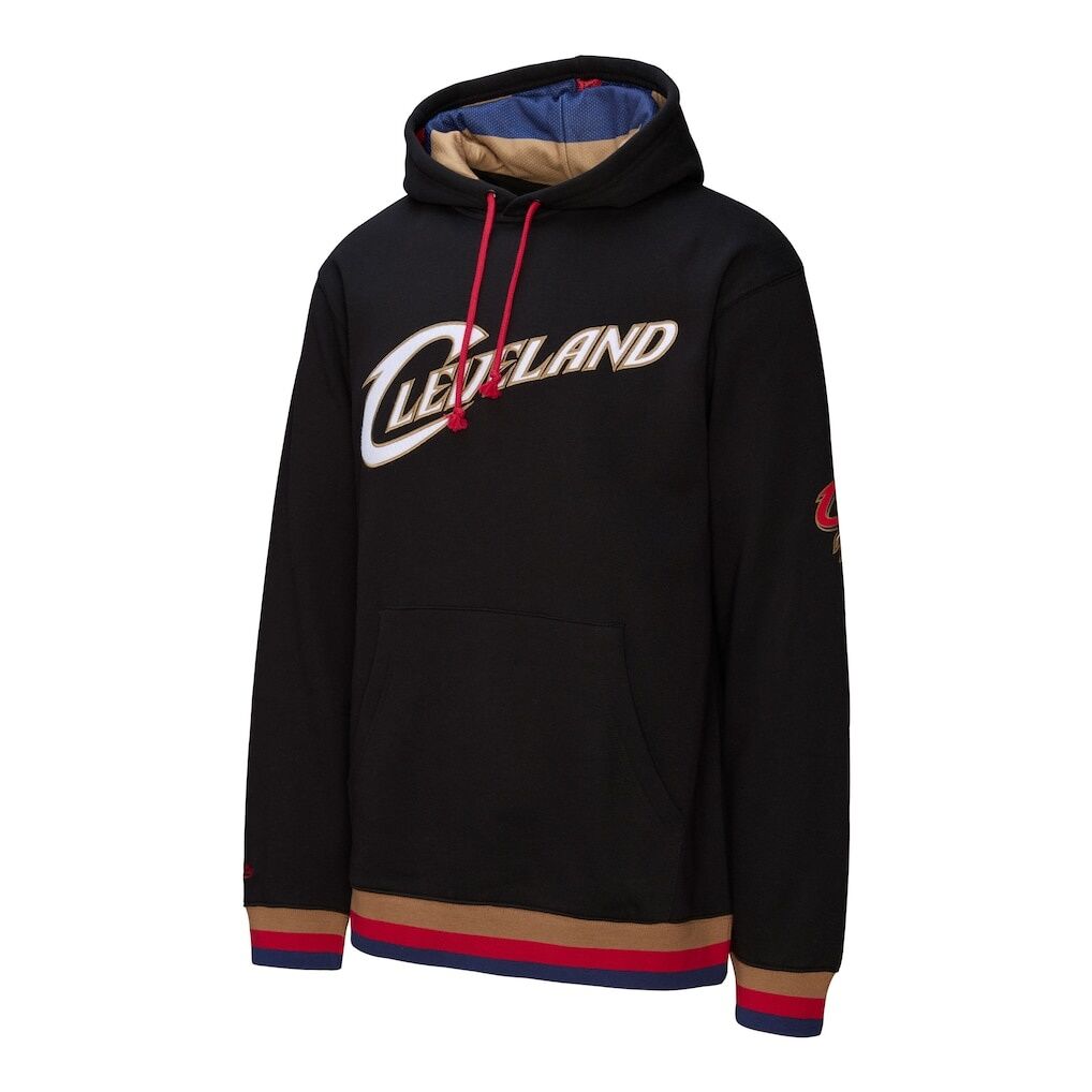 Cleveland Cavaliers Mitchell & Ness Hardwood Classics Nights Playmaker Fleece Hoodie