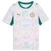 Senegal National Team Puma Youth 2026 Home Replica Jersey - White - Side View