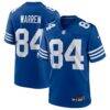 Tyler Warren Indianapolis Colts Nike Alternate Game Jersey - - Front View