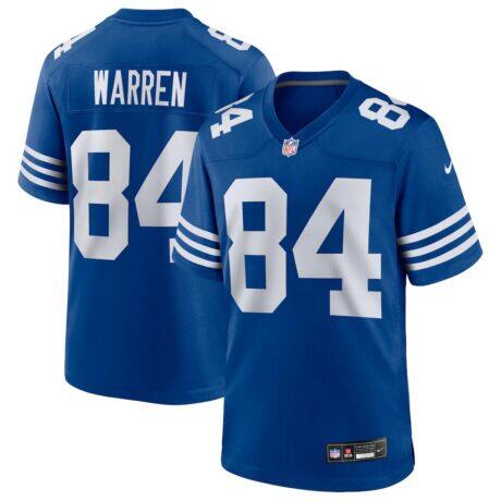 Tyler Warren Indianapolis Colts Nike Alternate Game Jersey - - Front View