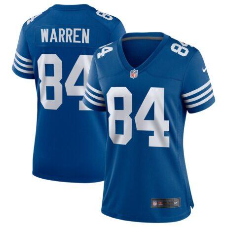 Tyler Warren Indianapolis Colts Nike Women's Alternate Game Jersey - - Front View