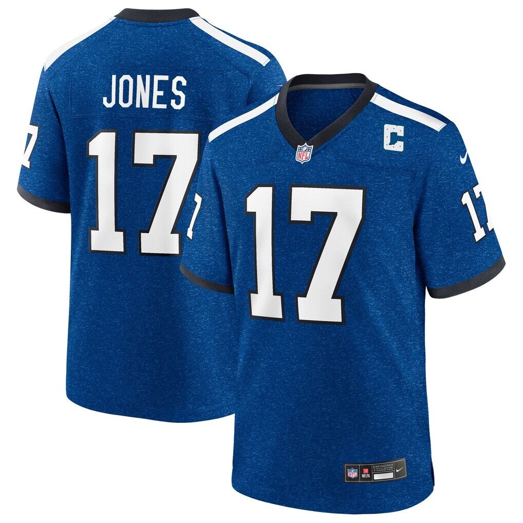 Daniel Jones Indianapolis Colts Nike Alternate  Game Jersey -  Royal