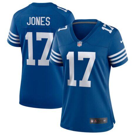 Daniel Jones Indianapolis Colts Nike Women's Alternate Game Jersey - - Front View