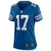Daniel Jones Indianapolis Colts Nike Women's Alternate Game Jersey - - Side View