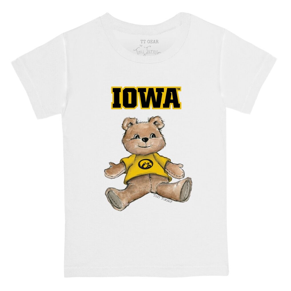 Iowa Hawkeyes Tiny Turnip Youth Teddy Bear T-Shirt