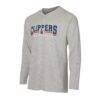 LA Clippers Concepts Sport Hawthorn Thermal Knit Long Sleeve Henley T-Shirt - Gray - Side View