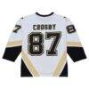Sidney Crosby Pittsburgh Penguins Mitchell & Ness 2005 Power Play Jersey - White - Detail View
