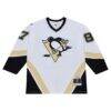 Sidney Crosby Pittsburgh Penguins Mitchell & Ness 2005 Power Play Jersey - White - Side View