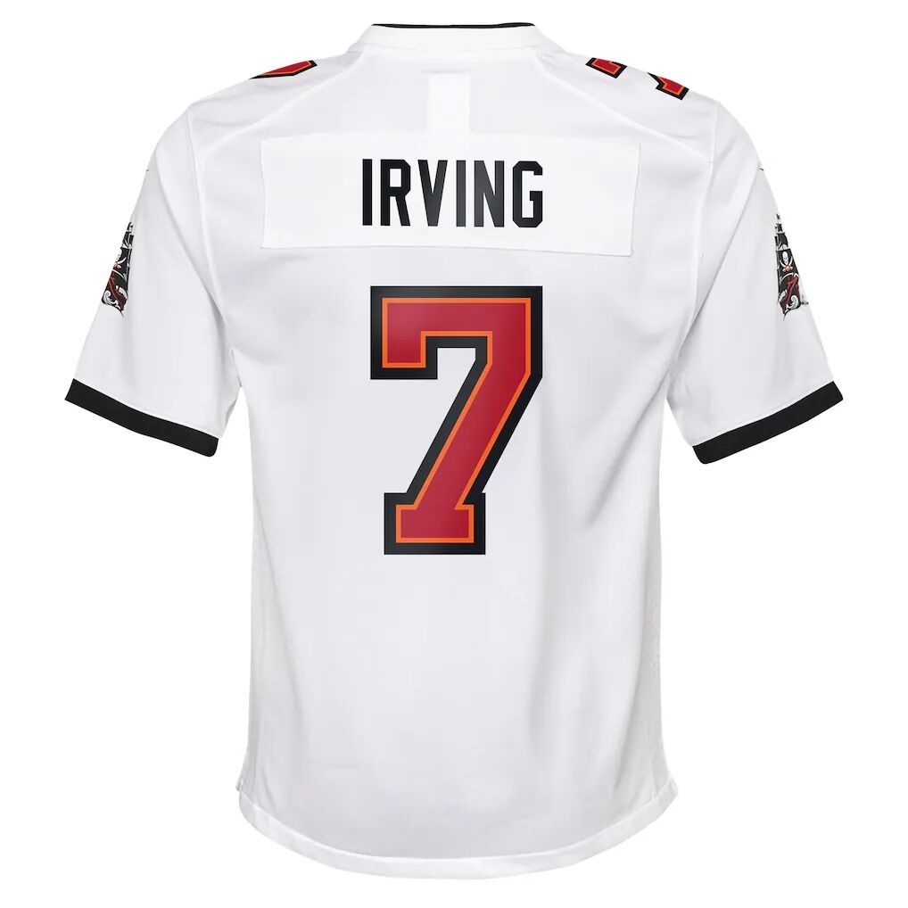 Bucky Irving Tampa Bay Buccaneers Nike Youth White Game Jersey