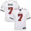 Bucky Irving Tampa Bay Buccaneers Nike Youth White Game Jersey - White - Front View