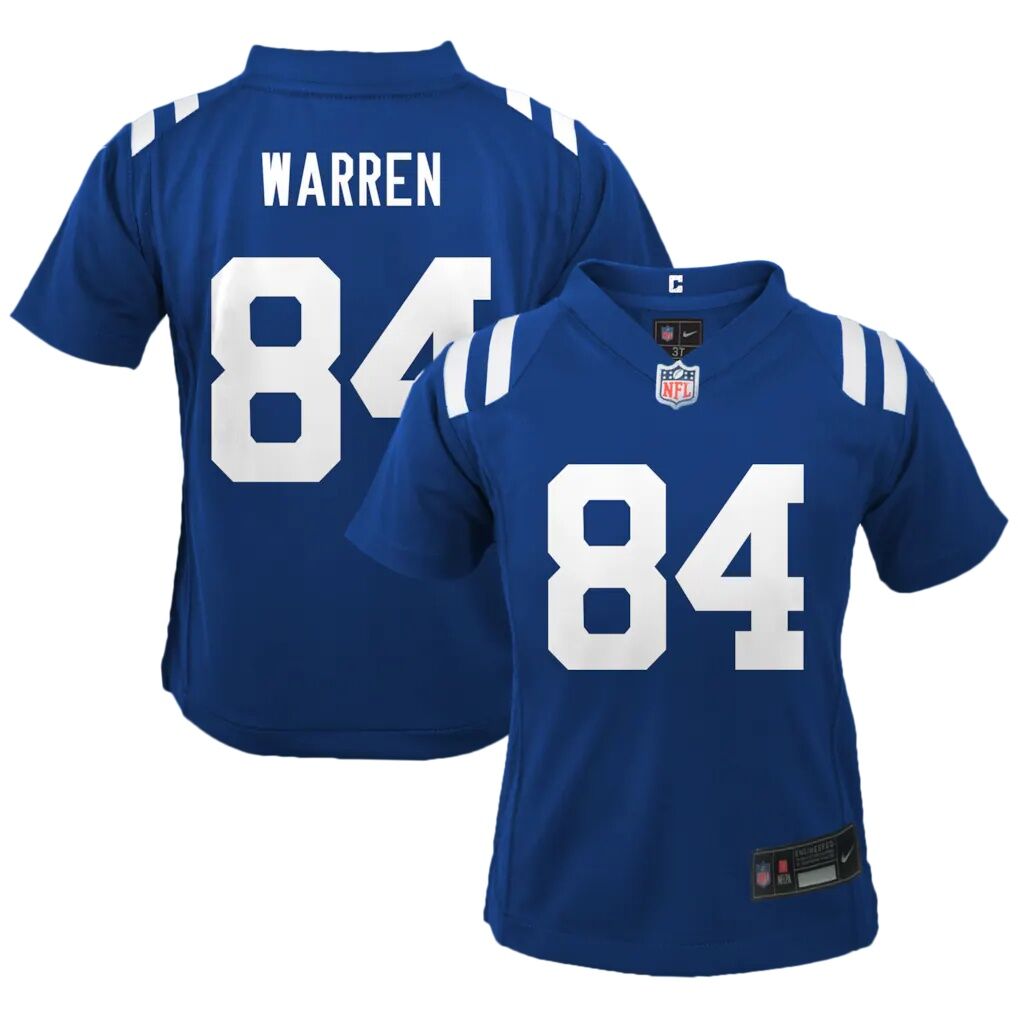Tyler Warren Indianapolis Colts Nike Preschool Team Game Jersey - Royal