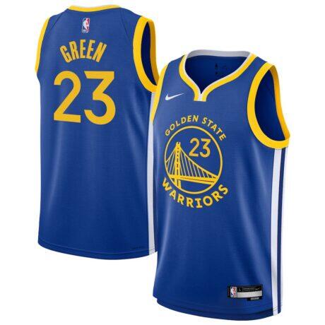 Draymond Green Golden State Warriors Nike Youth Swingman Jersey - Icon Edition - - Front View