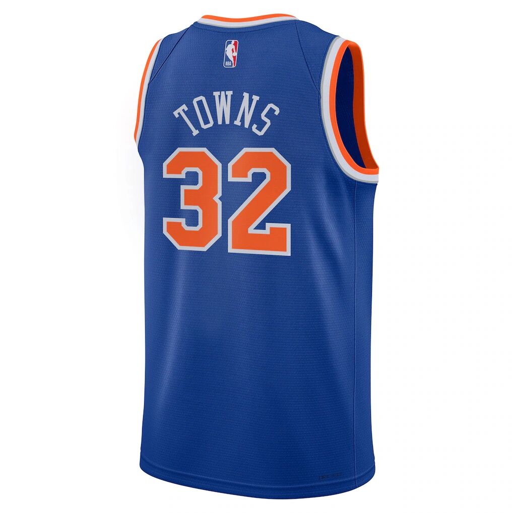 Karl-Anthony Towns New York Knicks Nike Youth Swingman Jersey - Icon Edition