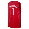 Amen Thompson Houston Rockets Nike Youth Swingman Jersey - Red - Detail View