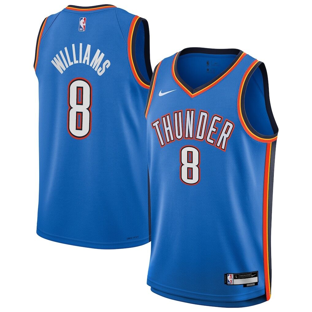 Jalen Williams Oklahoma City Thunder Nike Youth Swingman Jersey - Icon Edition