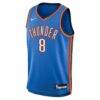 Jalen Williams Oklahoma City Thunder Nike Youth Swingman Jersey - Blue - Side View