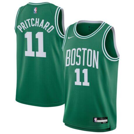 Payton Pritchard Boston Celtics Nike Youth Swingman Jersey - Icon Edition - - Front View