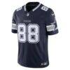 CeeDee Lamb Dallas Cowboys Nike Team Vapor F.U.S.E. Stitched Limited Jersey - Navy - Side View
