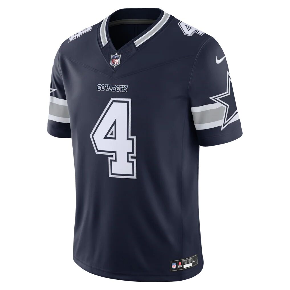 Dak Prescott Dallas Cowboys Nike Team Vapor F.U.S.E. Stitched Limited Jersey