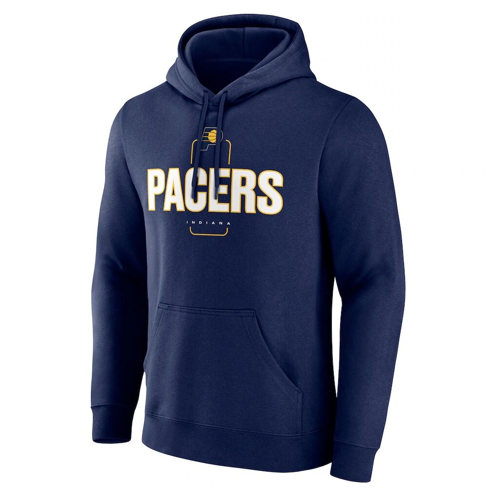 Indiana Pacers Center Court Name & Number Custom Hoodie