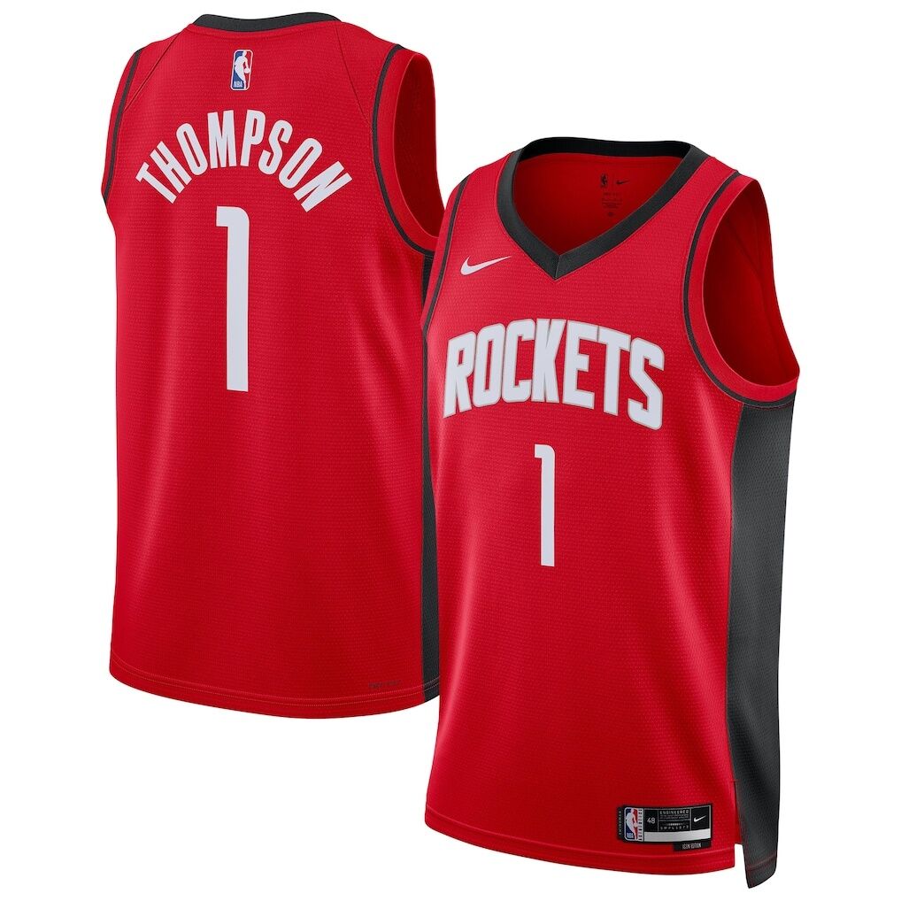Amen Thompson Houston Rockets Nike Unisex Swingman Player Jersey – Icon Edition