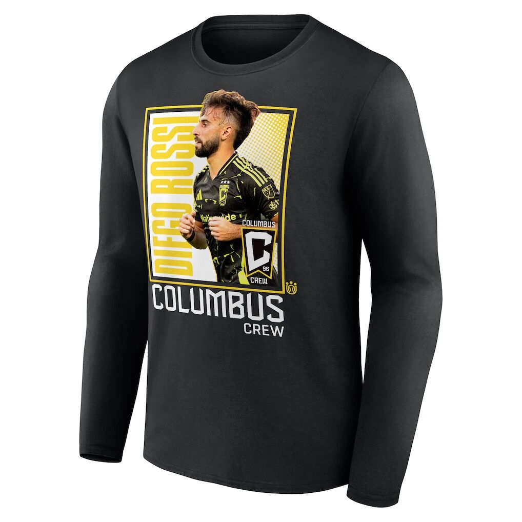 Diego Rossi Columbus Crew Fashion7 Player Program Long Sleeve T-Shirt