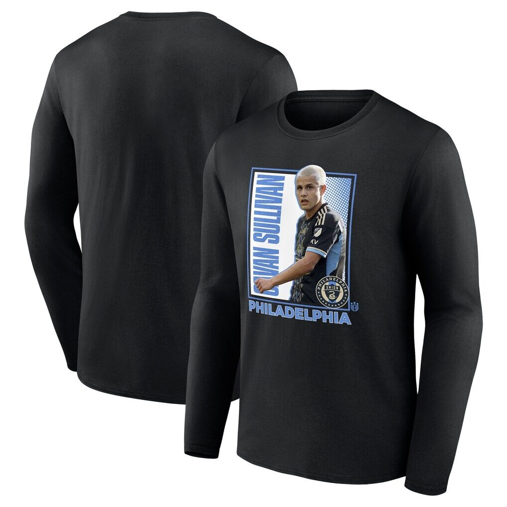 Cavan Sullivan Philadelphia Union Fashion7 Player Program Long Sleeve T-Shirt